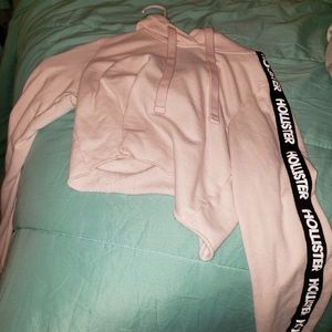 Hollister crop hoodie